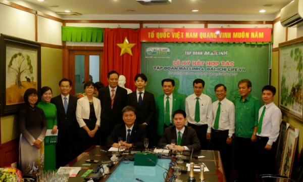 Dai-ichi Life Việt Nam và Tập đoàn Mai Linh  ký kết biên bản ghi nhớ hợp tác 